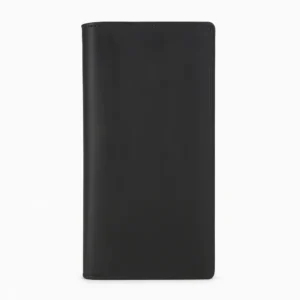 mens blackleather bifold close view